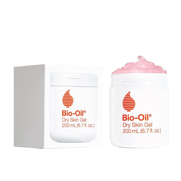 Bio-Oil Dry Skin Gel, Face and Body Moisturizer, Fast Absorbing Hydration, 6.7 oz, with Soothing Emollients and Vitamin B3, Non-Comedogenic