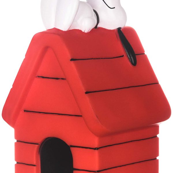 Peanuts for Pets Charlie Brown Snoopy Vinyl Squeaker Dog Toy | Squeaky Dog Toy for All Dogs | Charlie Brown Plastic Dog Toys for Aggressive Chewers - Fun and Cute Dog Chew Toy